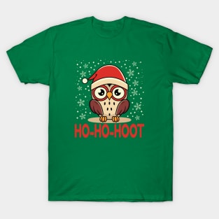 Ho Ho Hoot Owl Christmas T-Shirt